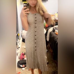 tan and black leopard print dress